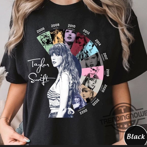 Gildan Tops - Taylor Swift - The Eras Tour - Concert Tshirt -large